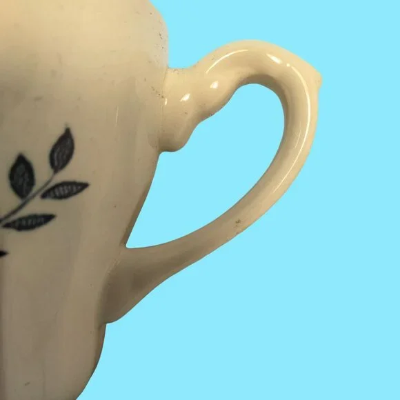 J G Meakin Blue White Floral Teacup Nordic Vintage Ceramic Cup - Picture 9 of 13